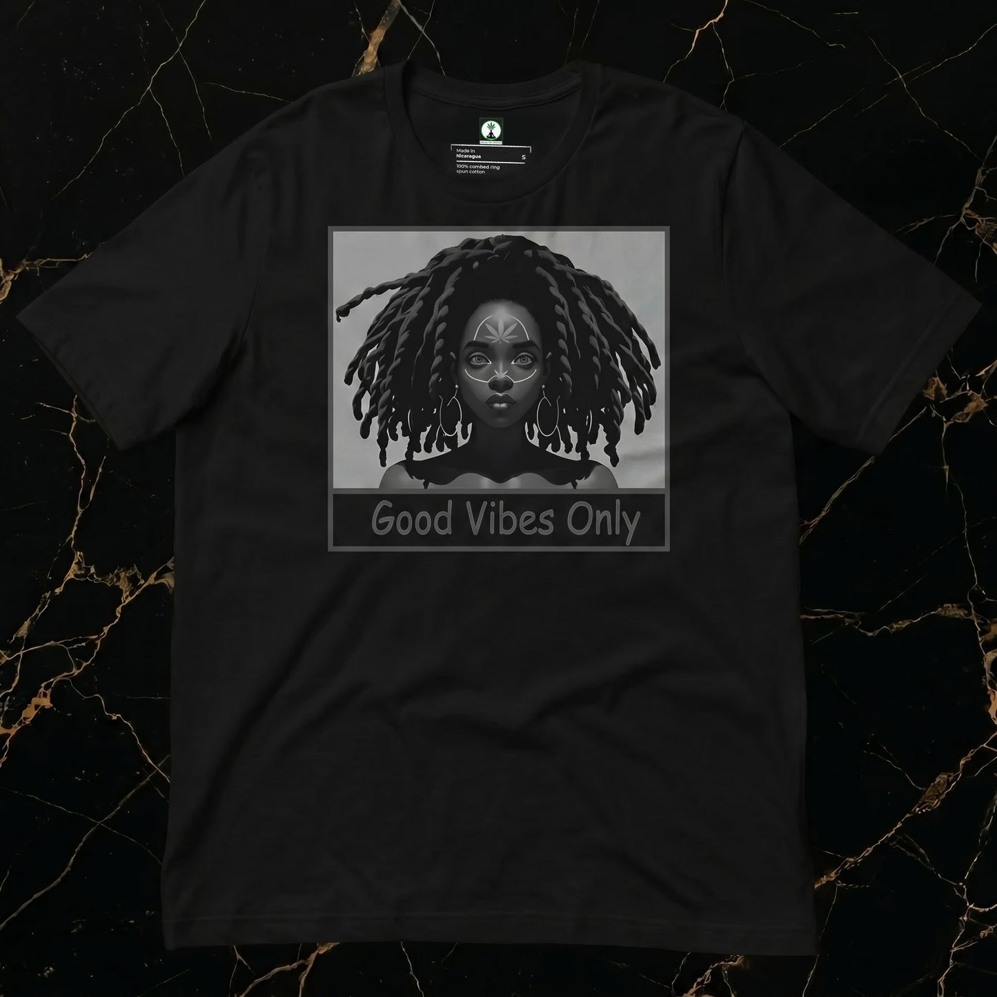 The Monochrome Muse: White & Black Graphic Tee