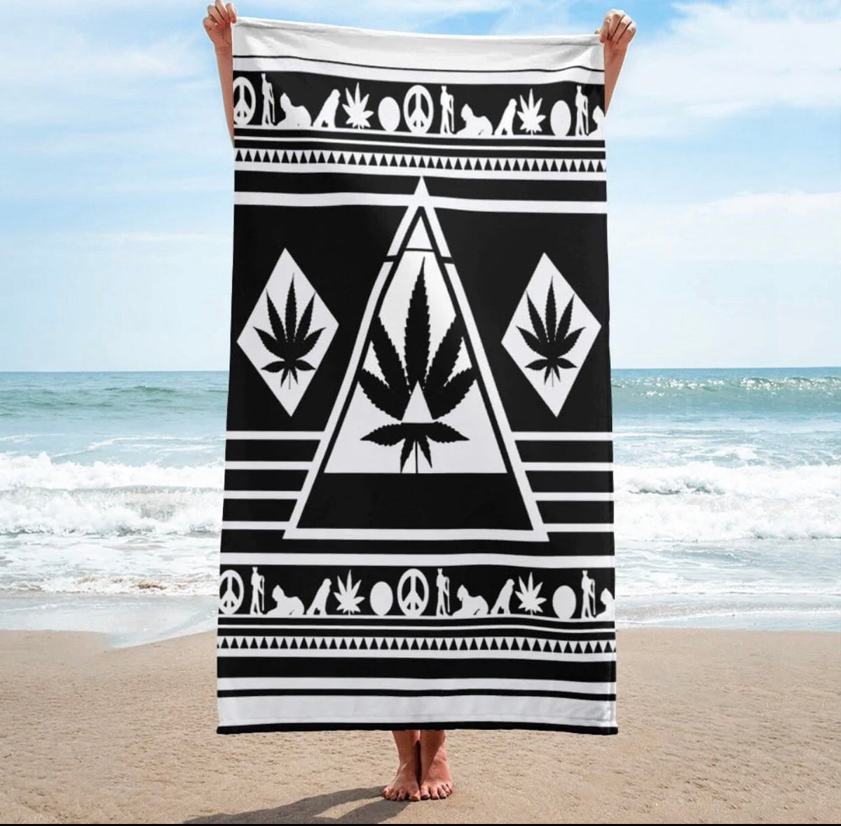 NGU Pattern Towel