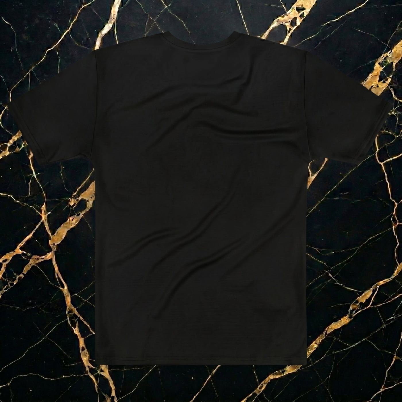 Reverse product shot of NGU Vanguard shirt, showing 160gsm technical matte-weave and shoulder seam integrity