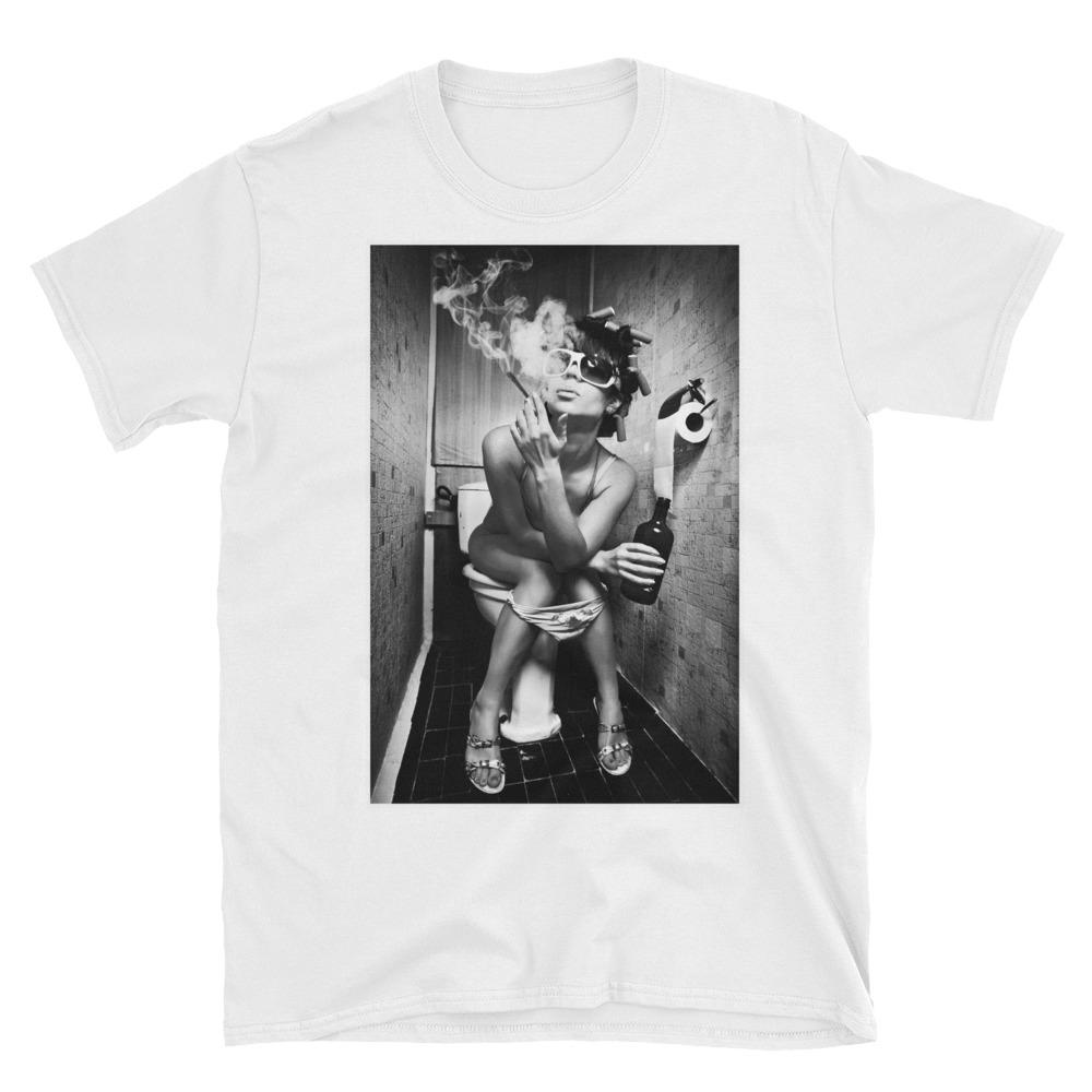 NGU The Muse Optic White 400gsm heavyweight matte-weave tee.